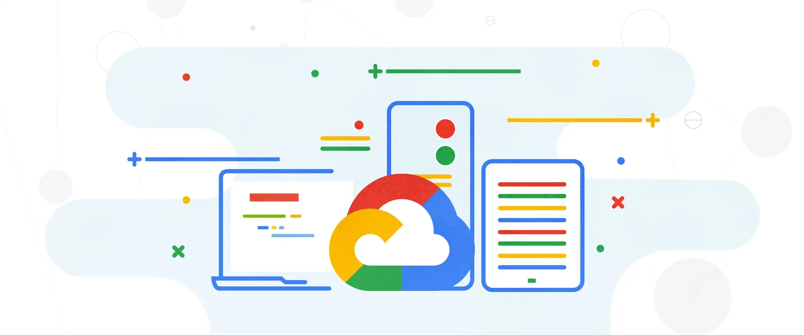 Google Cloud migration illustration